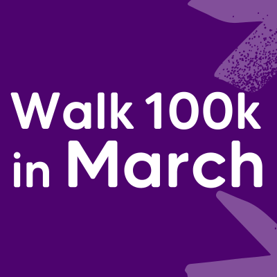Walk 100k in March 2026