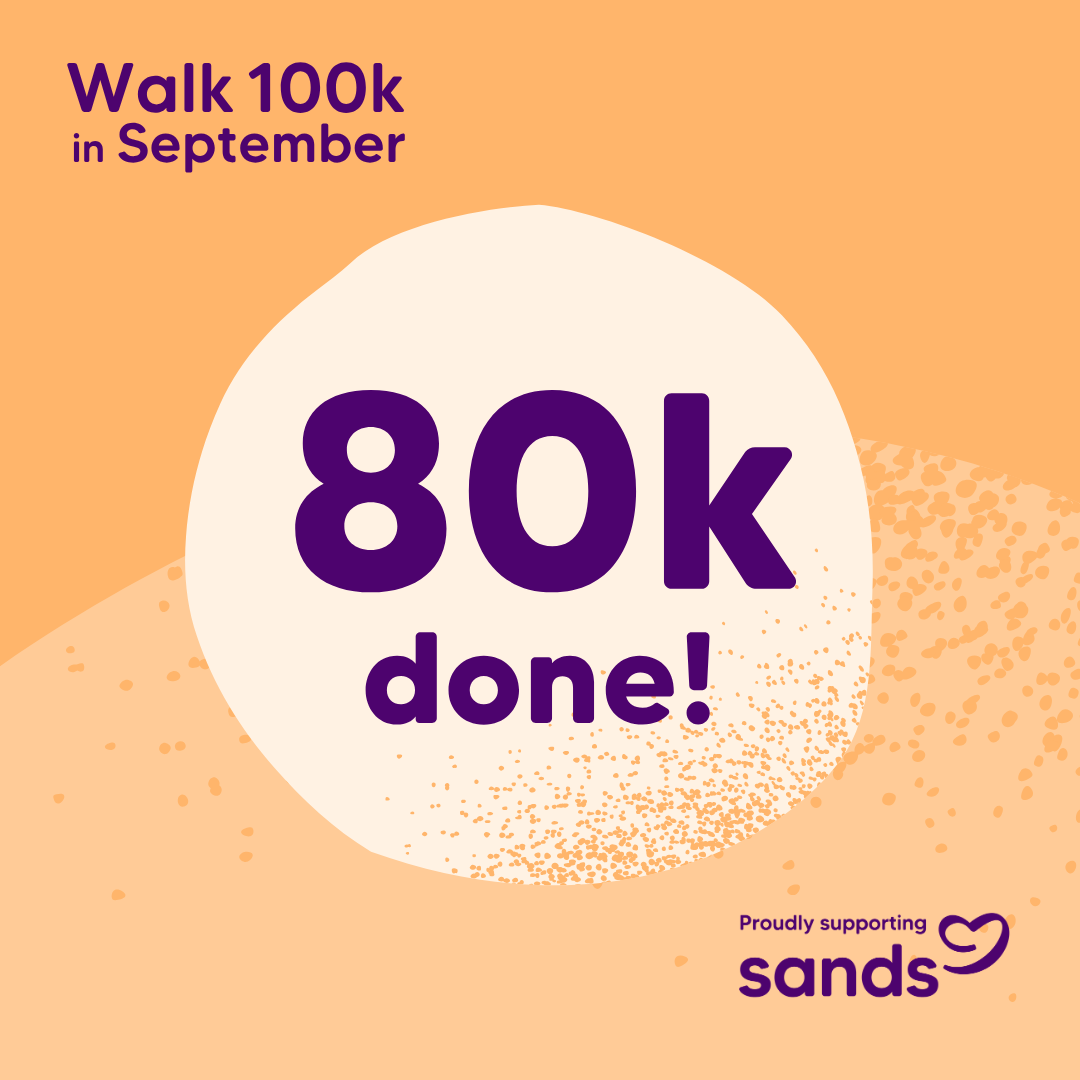 80k badge - Walk 100k Sept 2026