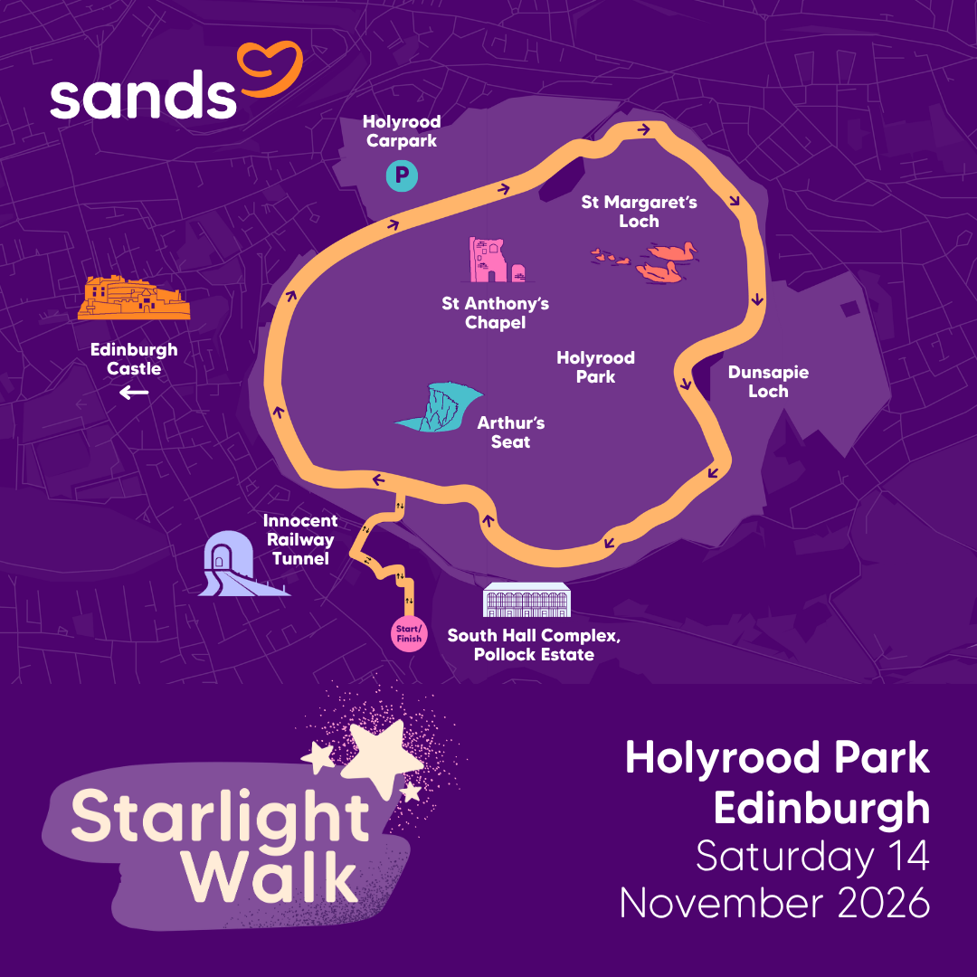 Starlight Walk Edinburgh map 2026