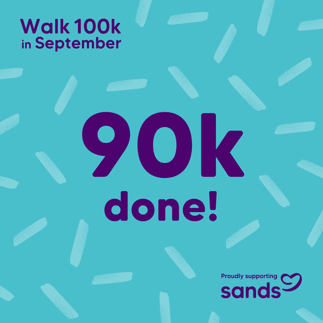 90k badge - Walk 100k Sept 2026