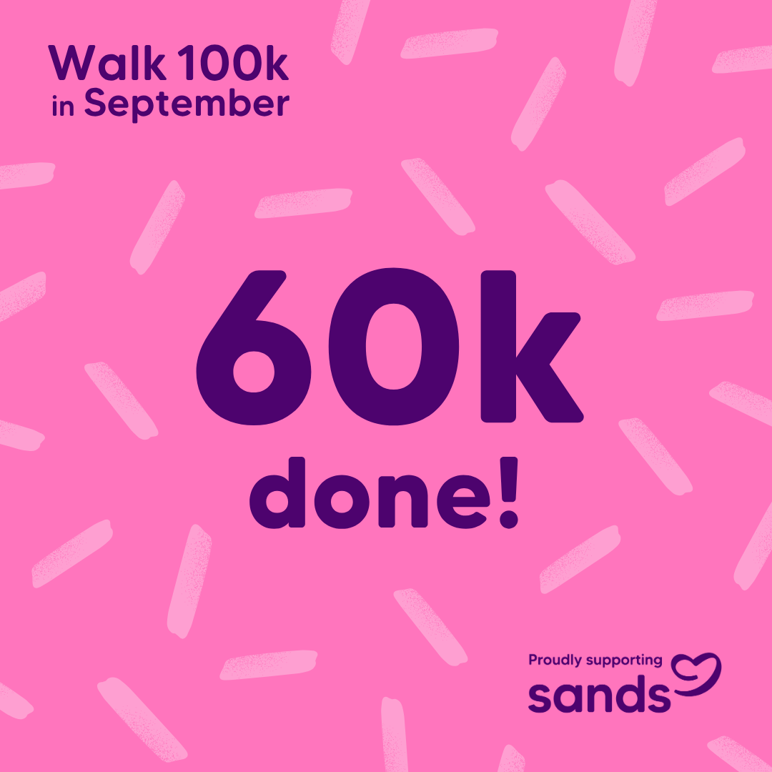 60k badge - Walk 100k Sept 2026