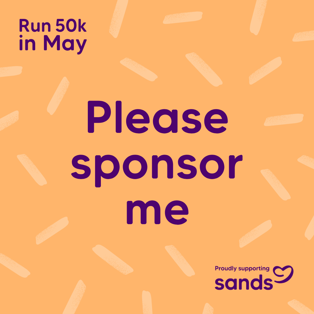50k May - Please sponsor me