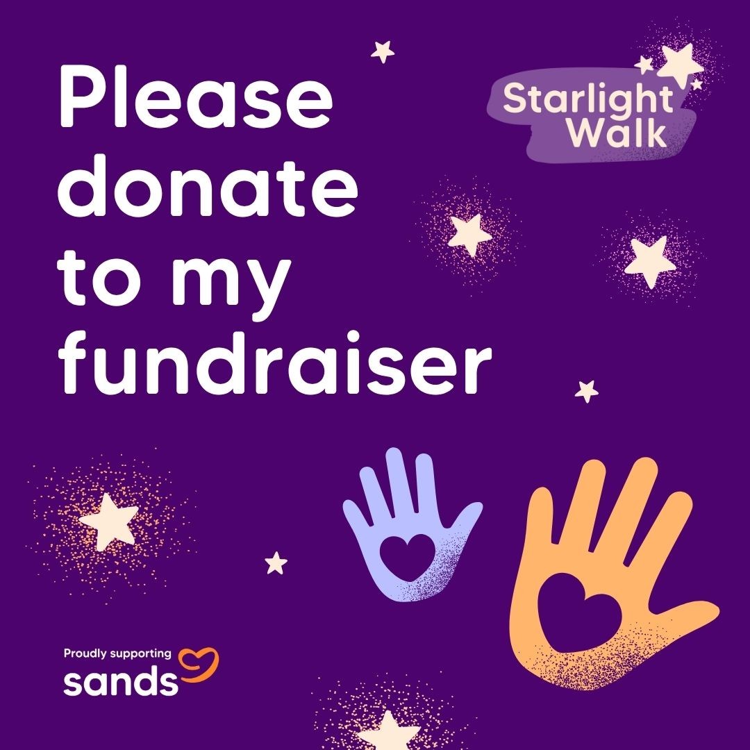 Starlight Walk - Please donate to my fundraiser - new brand