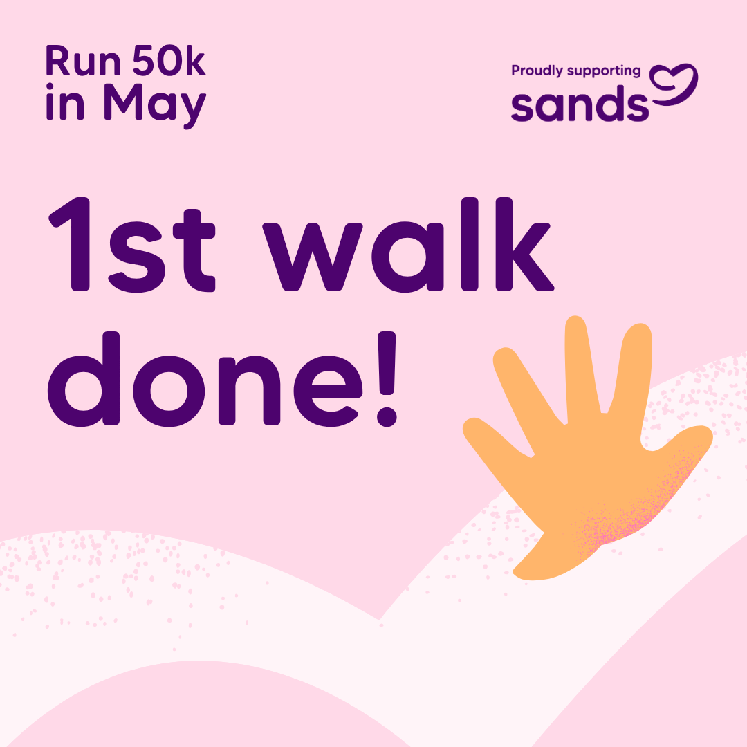 50k May - 1st walk done