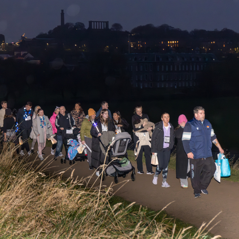 Walking around Arthurs Seat